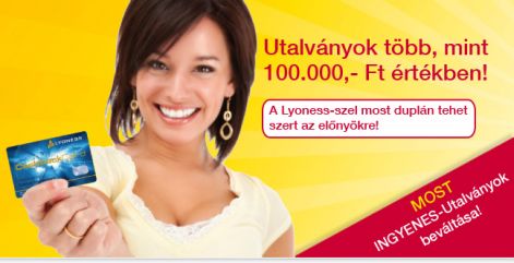 Ingyen utalványok több mint 100.000 Ft értékben!